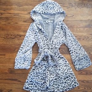 Victoria Secret Pink Plush Hooded Robe